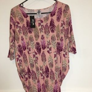 XXS Agnes & Dora Feather Dolman Tunic
